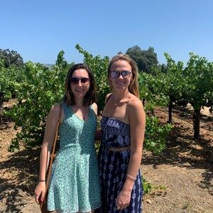 Navy blue two piece set